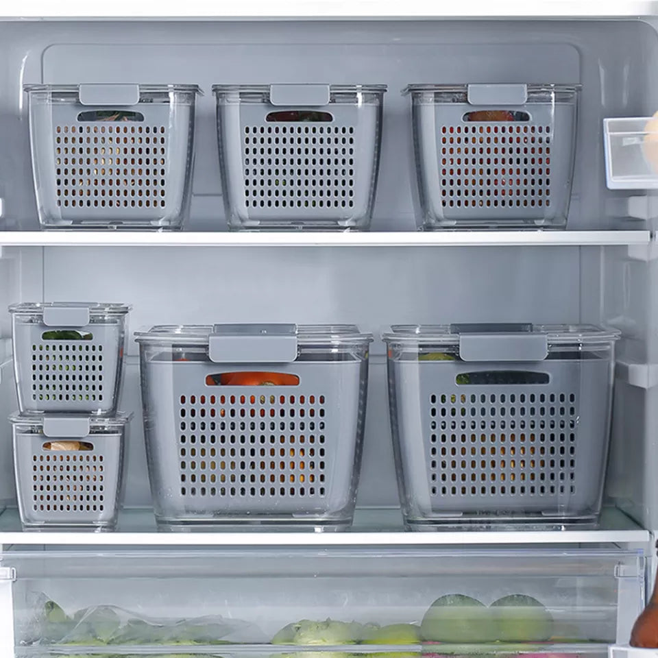 Refrigerator Separated Fresh-keeping Drain Basket