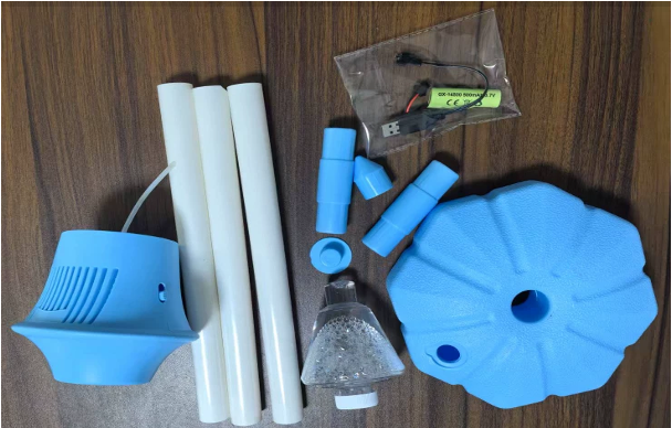 Rechargeable Standing Bubble Machine
