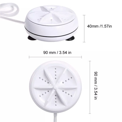 Portable Rotating Laundry Washer