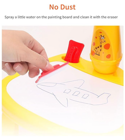 Kids Drawing Table With  Music  & Led Projector