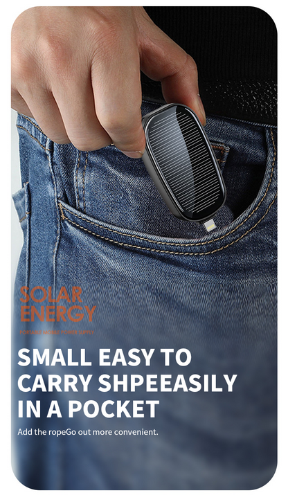 Solar Keychain Power Bank