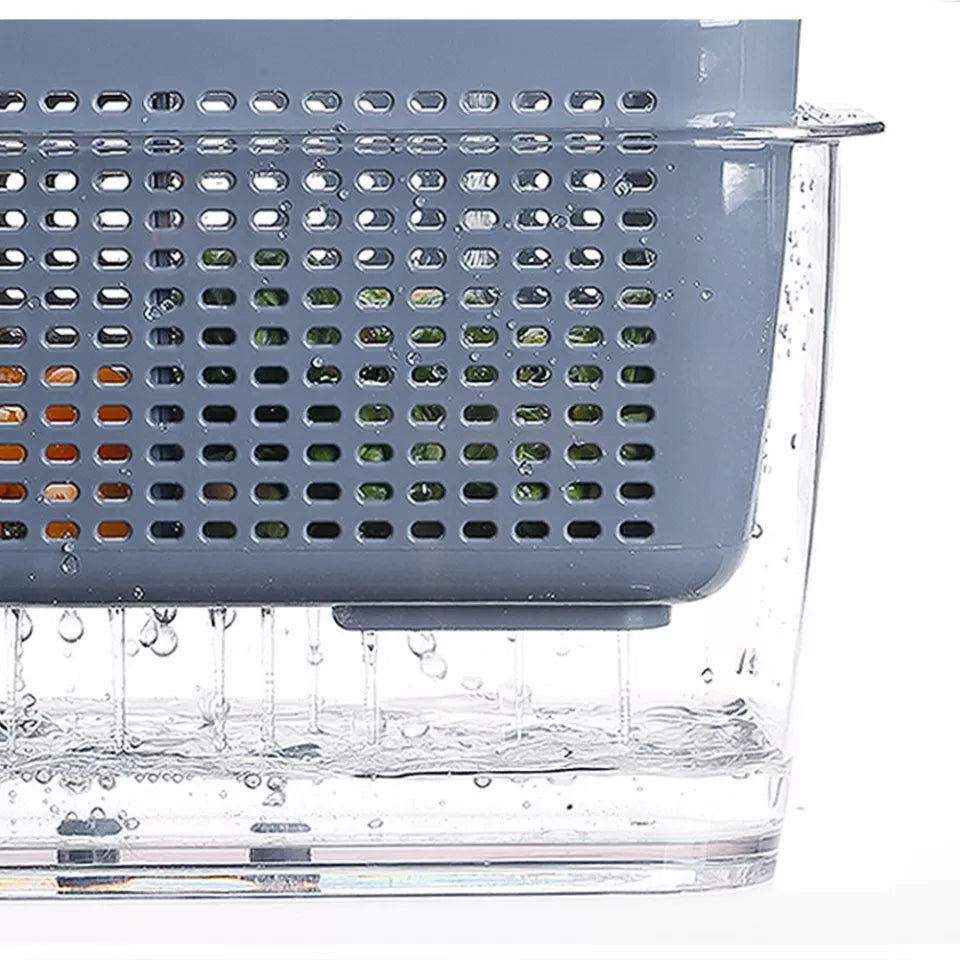 Refrigerator Separated Fresh-keeping Drain Basket