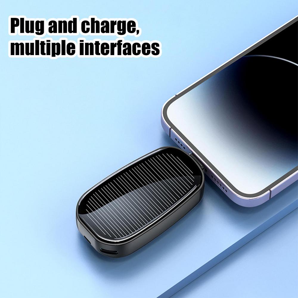 Solar Keychain Power Bank