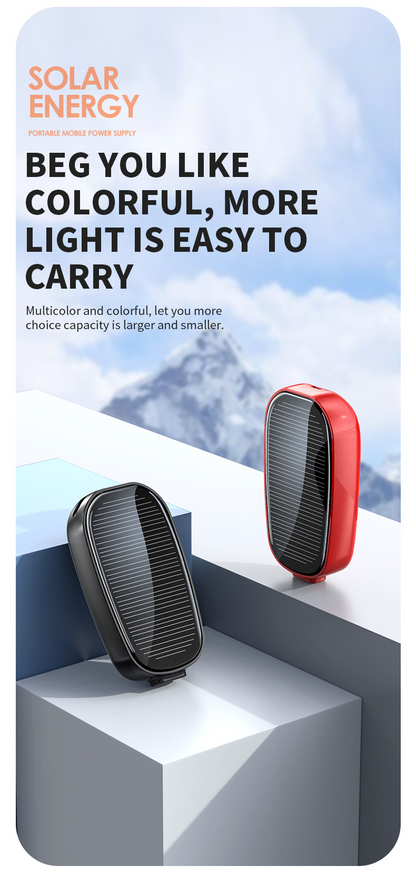 Solar Keychain Power Bank