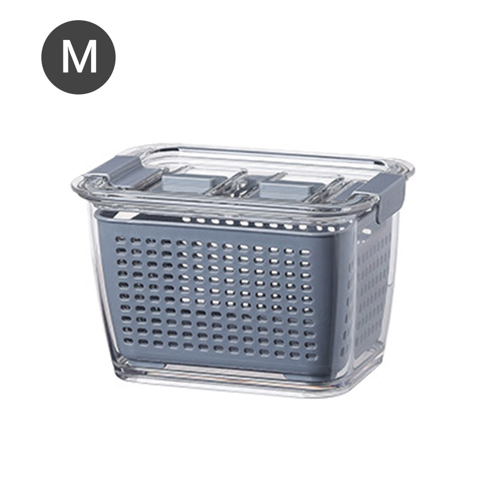 Refrigerator Separated Fresh-keeping Drain Basket