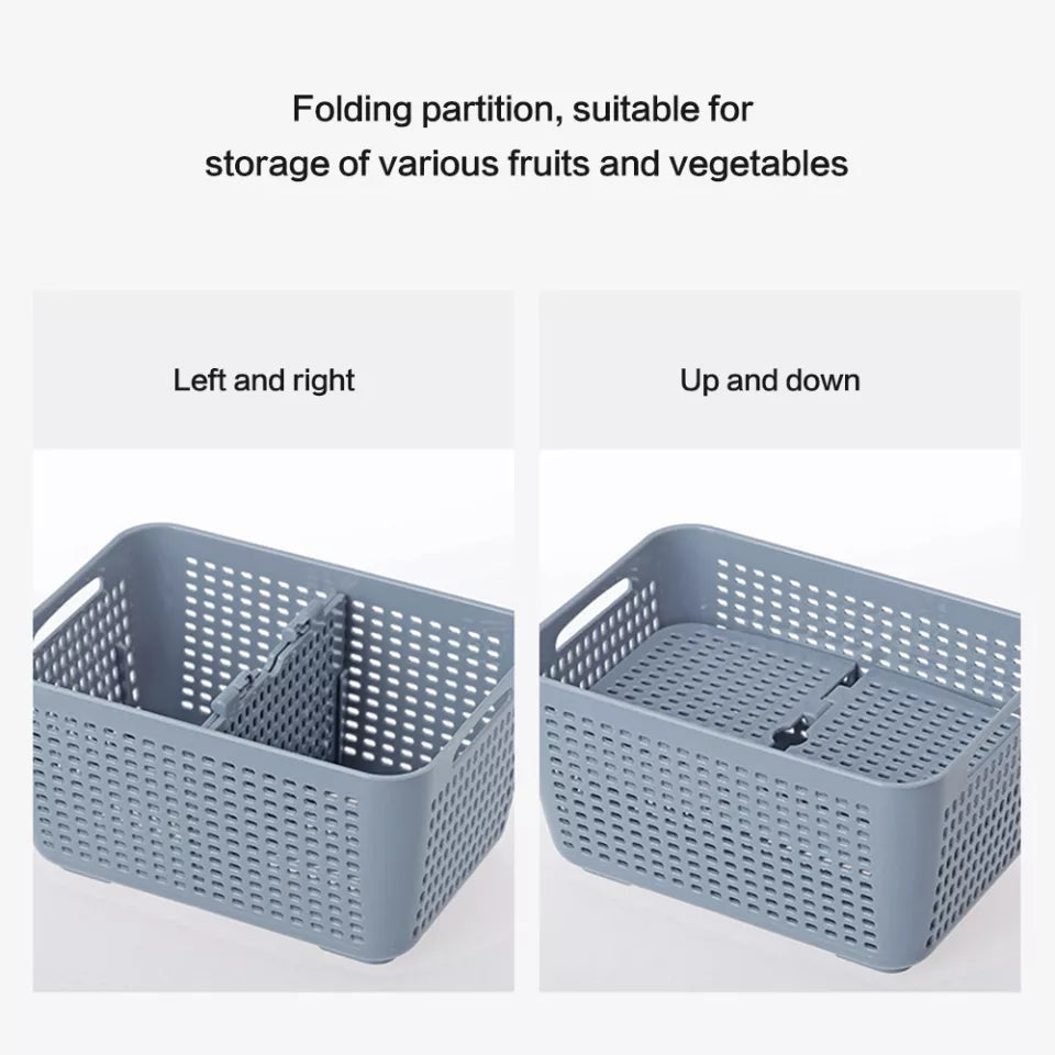 Refrigerator Separated Fresh-keeping Drain Basket