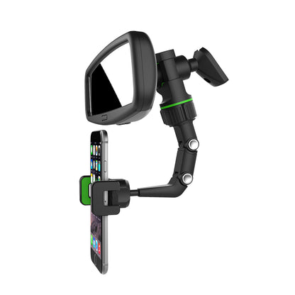 Rearview Mirror Mounted 360 Degree Rotation Universal Phone Holder