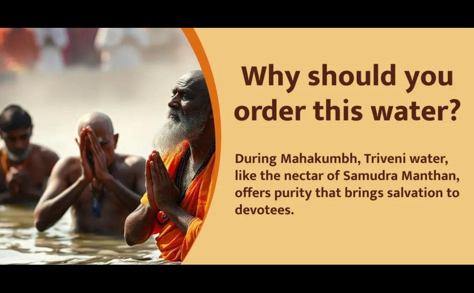 Mahakumbh Triveni Sangam Jal (Pack of 2)